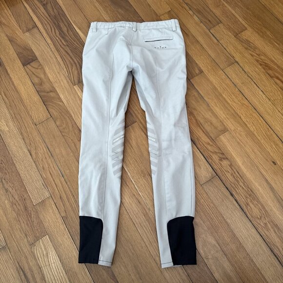 Animo Made in Italy Girls Riding Pants Beige Size 11 - Picture 6 of 9